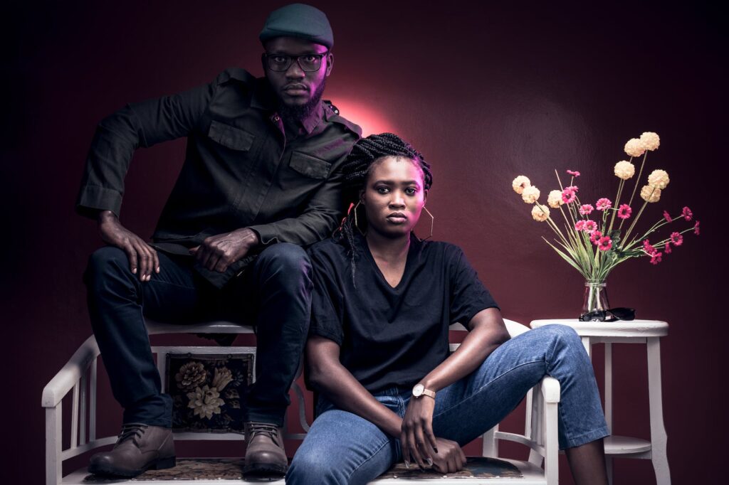 man and woman posing in casual clothes | 10 Golden rules for life