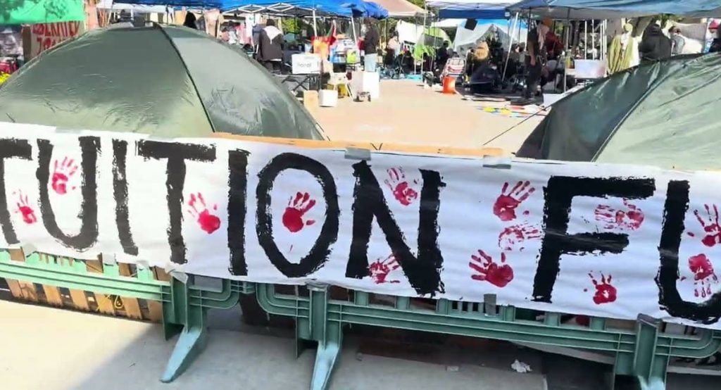 Discover the events of the UC Irvine encampment protest for a Free Palestine. What started as a peaceful demonstration turned into a confrontation with police, drawing significant media attention. Learn more about the students' efforts and the aftermath of the encampment's disbandment.