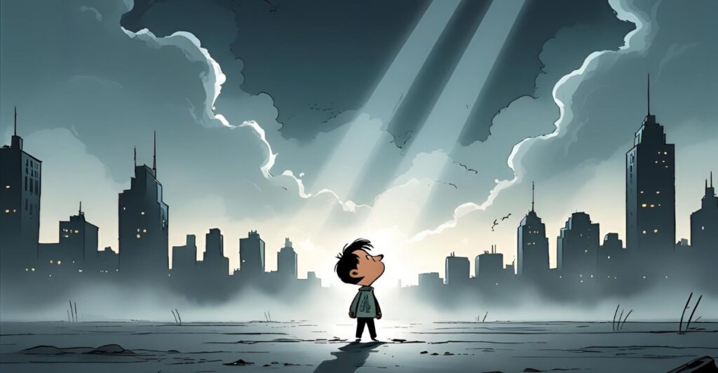 An uplifting poetic reflection on perseverance, transformation, and progress—exploring the journey from confusion to clarity, helplessness to hopefulness, and personal strength to collective change. A timely reminder that even in the darkest of times, light and meaning can be found.