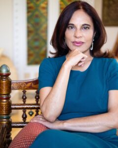 Ira Mathur, the Indian-born Trinidadian journalist, columnist, and award-winning author of Love The Dark Days, has built her career on amplifying the voices of those too often unheard. With family roots stretching from the Nawab of Bhopal to her grandmother Sahanajun and great-grandfather Abdul Majid Khan, Mathur’s own sense of being “an outsider”—as she describes herself, “Half Hindu and Half Musalman”—has deeply shaped her worldview and her writing.