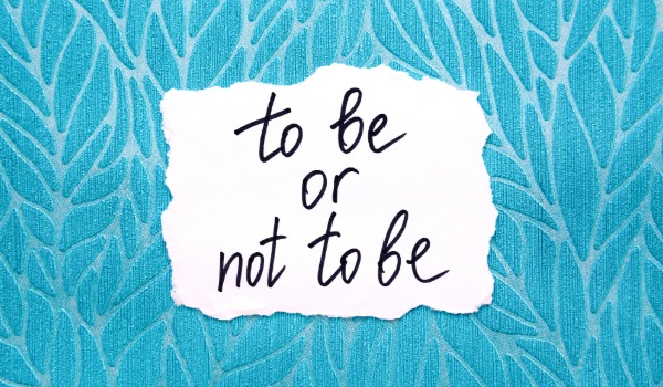 The poem "To Be or Not to Be" looks at cyclical patterns of thought and existence. It is based on "to be or not to be" style paradoxes that don't have clear beginnings or endings.