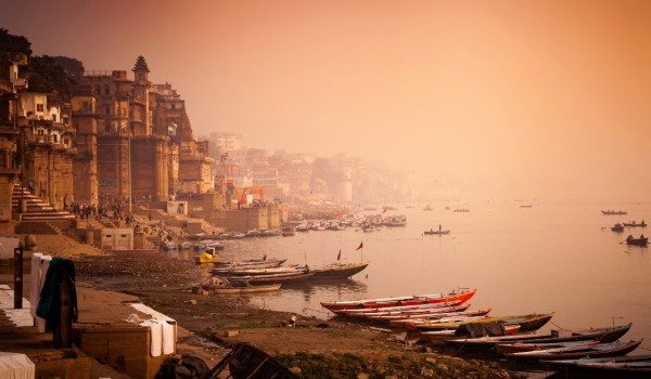 "Subah-e-Banaras" captures the profound essence of dawn at Manikarnika Ghat, where the stark reality of cremation confronts onlookers with mortality beneath a saffron glow. Amidst the arrival and departure of seekers and worshippers, individual boundaries shatter, blending personal existence into a collective search for meaning.